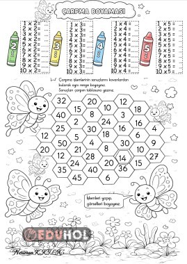 ÇARPMA İŞLEMİ-Etkinlik Sayfası-5