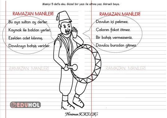 RAMAZAN MANİLERİ-5