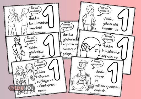 ENGELLİLER GÜNÜ-Pano Görselleri