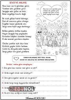ENGELLİLER HAFTASI-Okuma-Anlama-3