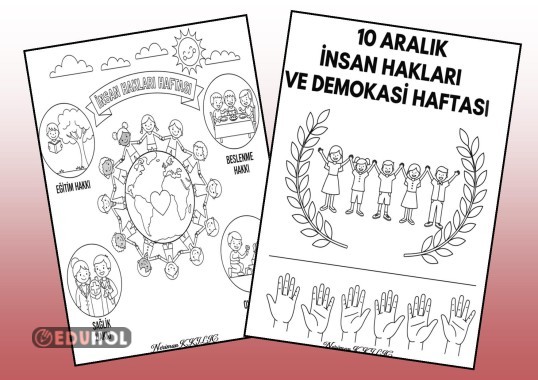 İNSAN HAKLARI HAFTASI-Boyama