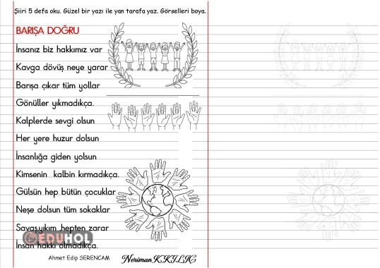 İNSAN HAKLARI-Şiir Okuma-Yazma-2