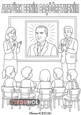 ÖĞRETMENLER GÜNÜ-Boyama-1