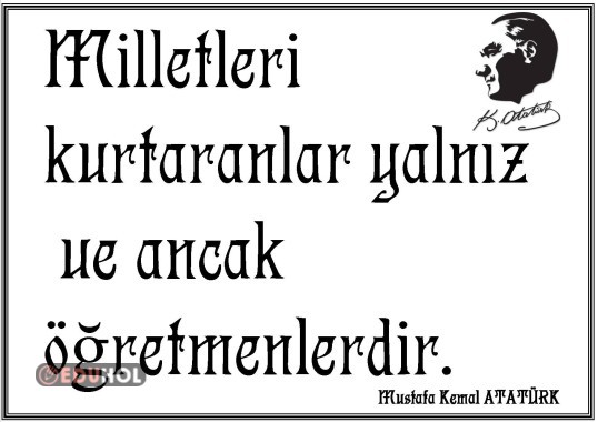 ÖĞRETMENLER GÜNÜ-Pano Yazısı-2