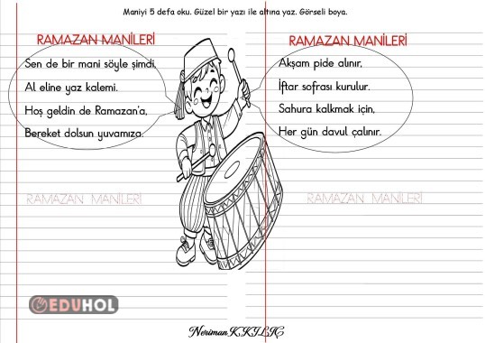 RAMAZAN MANİLERİ-6