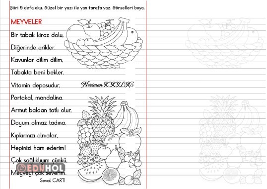 TUTUM HAFTASI-Şiir Okuma-Yazma-4