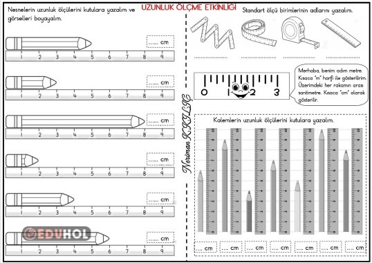 UZUNLUK ÖLÇME-Etkinlik Sayfası-2