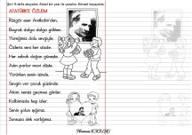 10 KASIM-Şiir Okuma-Yazma