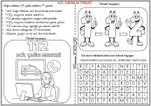 112 ACİL DURUM-Etkinlik Sayfası