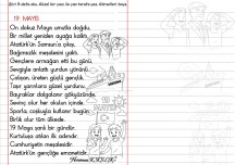 19 MAYIS-Şiir Okuma-Yazma-1