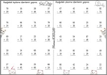 ÇIKARMA-TOPLAMA İŞLEMLERİ-2