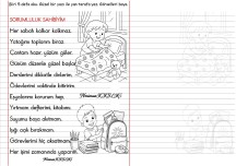 GÖREV VE SORUMLULUKLARIM-Şiir Okuma-Yazma-3