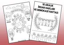 İNSAN HAKLARI HAFTASI-Boyama