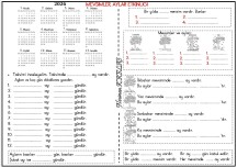 MEVSİMLER-AYLAR- Etkinlik Sayfası-1