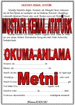 MUSTAFA KEMAL-Okuma-Anlama