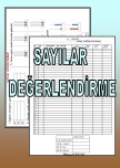 SAYILAR DEĞERLENDİRME (Basit ve listeli)