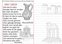 TARİHİN ve DOĞANIN İZİNDE-Şiir Okuma-Yazma-2