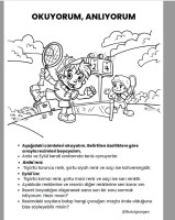 Okuduğunu Anlama Çalışması