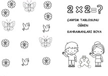 BOYAMALI ÇARPIM TABLOSU KİTABI