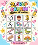 2. GRUP - OKURIM DEFTER GÖRSELLERİ