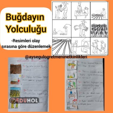 Buğdayın Yolculuğu Olay Sırası Etkinliği