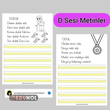 D Sesi Metinler
