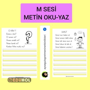 M Sesi Metin Oku - Yaz
