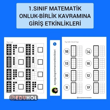 Onluk-Birlik Konusu Giriş Etkinlikleri