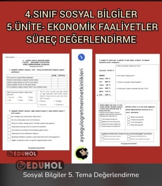 Sosyal Bilgiler 5.Tema Değerlendirme