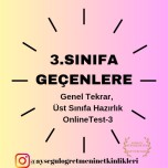 3.Sınıfa Hazırlık Online Test-3