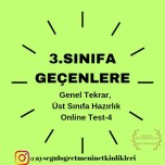 3.Sınıfa Hazırlık Online Test-4