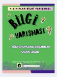 4.Sınıflar Bilgi Yarışması