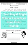 Bilim Peşindeyiz Konu Özeti Etkinlik