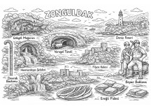 İlimiz Zonguldak Boyama Sayfası