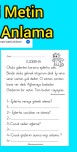 J Sesi Metin Okuma Anlama
