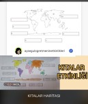 Kıtalar Haritası