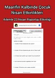 Maarifin Kalbinde Çocuk 23 Nisan Röportajı Etkinliği