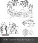Portre-Natürmort-Peyzaj Boyama Sayfaları