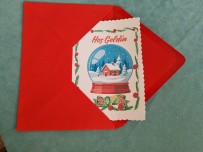 Yeni yıl tebrik kartı