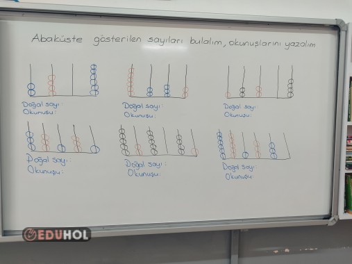 4,5 ve6 basamaklı doğal sayılar alıştırmalar