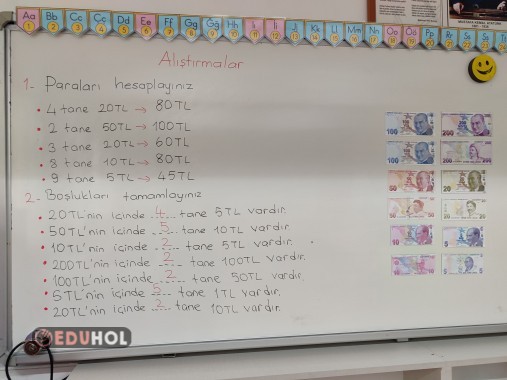 Paralarımız Alıştırmalar