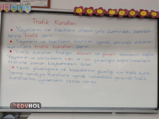 Trafik kuralları ders notu