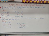 Çarpma işleminde sayıların arttırılıp azaltılması ders notu
