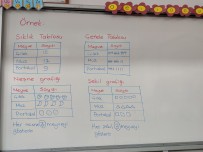 Çetele ve sıklık tablosu oluşturalım ders notu 2
