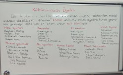 Kültürümüzün Ögeleri ders notu