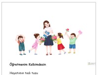 Öğretmenim Kalbimdesin şiiri