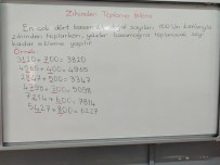 Zihinden Toplama İşlemi ders notu
