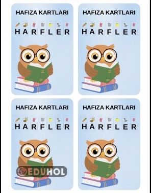 HARFLER (GCŞPHVĞFJ) - HAFIZA KARTLARI
