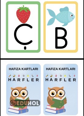 HARFLER (ÜSÖYDZÇB)- HAFIZA KARTLARI