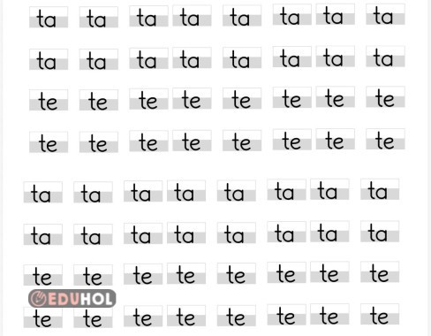 İnteraktif Defter Etkinliği (ta-te) siyah-beyaz